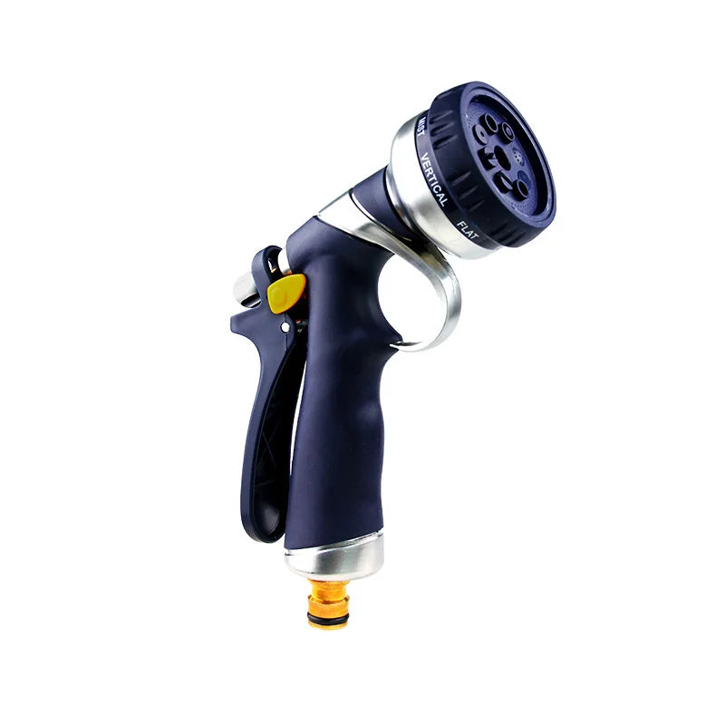 Zinc Alloy 8 Function Garden Water Sprayers For Watering Lawn Spray Water Nozzle Car Washing Cleaning Sprinkle Tools Water Gun