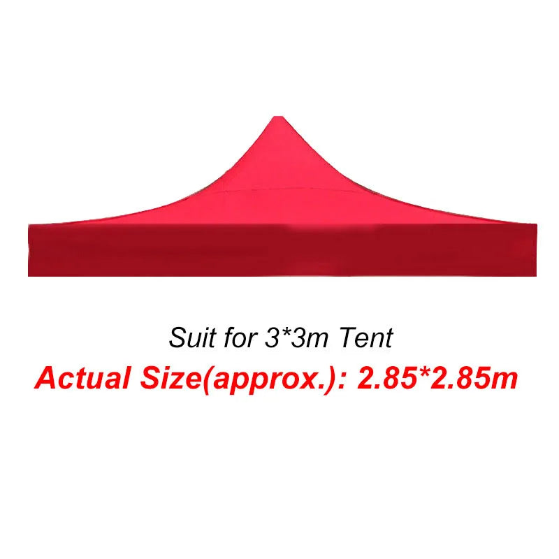 Tent Roof Oxford Cloth Shade Awning Tent Cover Garden Gazebo Waterproof UV Protect Cover Outdoor Sun Shelter Replace Cloth