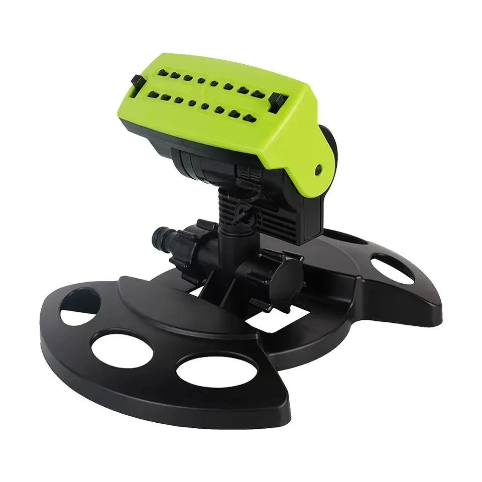 16 Holes 180° Rotating Garden Lawn Sprinkler Irrigation Watering Sprayer System Large Coverage Outdoor Gardening Patio Courtyard