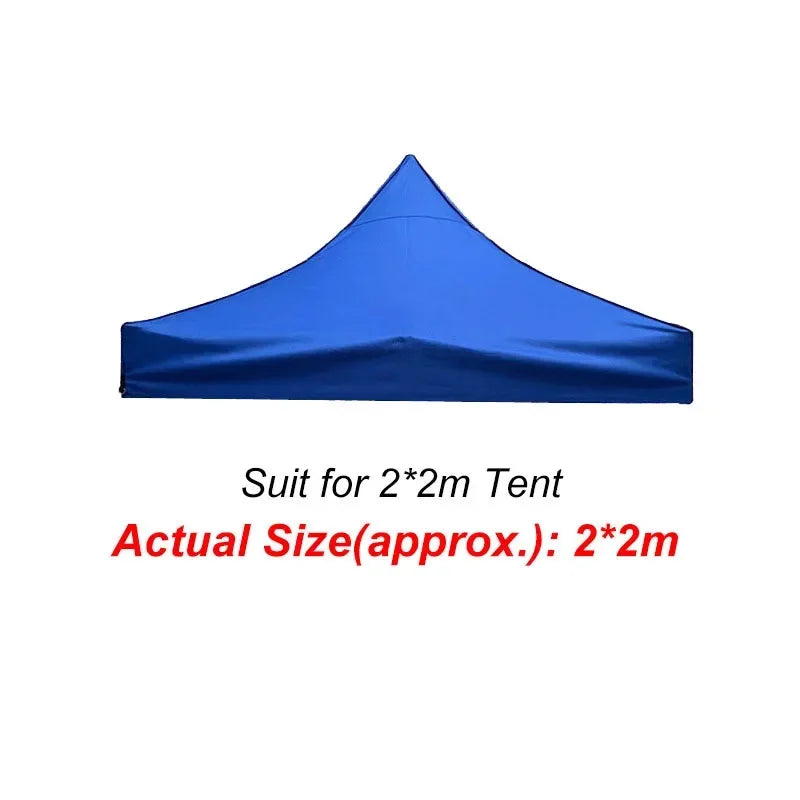Tent Roof Oxford Cloth Shade Awning Tent Cover Garden Gazebo Waterproof UV Protect Cover Outdoor Sun Shelter Replace Cloth
