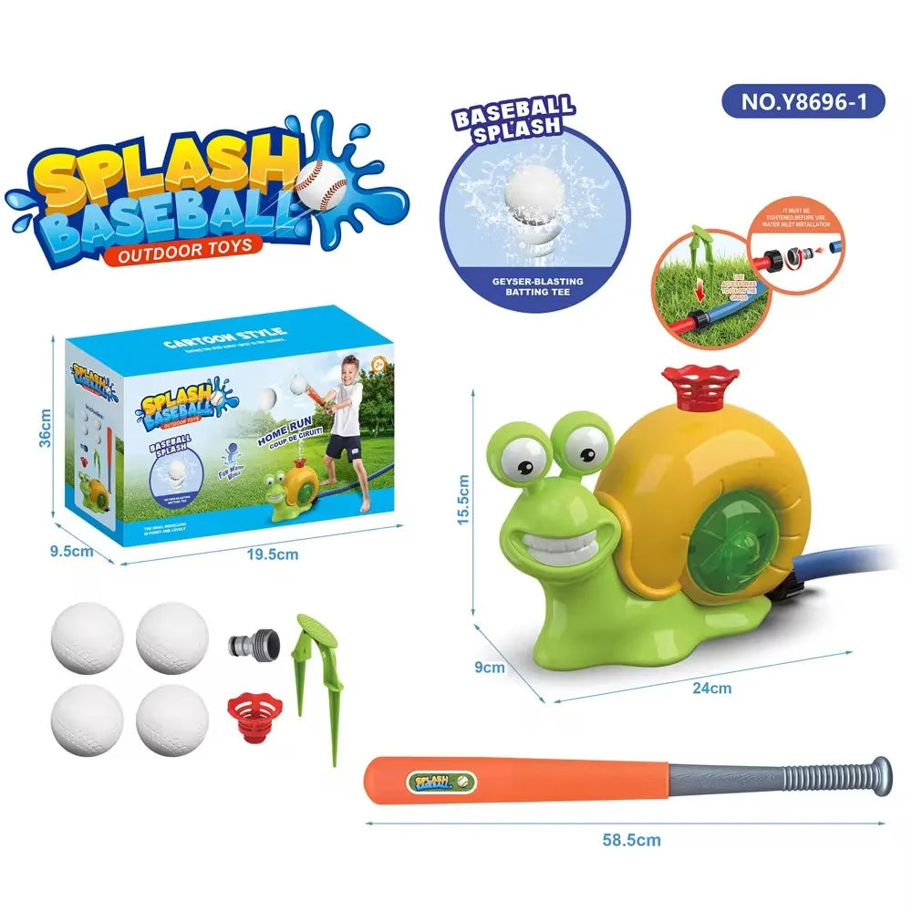 Hydrant Sprinkler Outdoor Water Spray Toy Backyard Garden Water Toys Summer Yard Cartoon Splash Sprinkler Baby Bath Toy for Kids