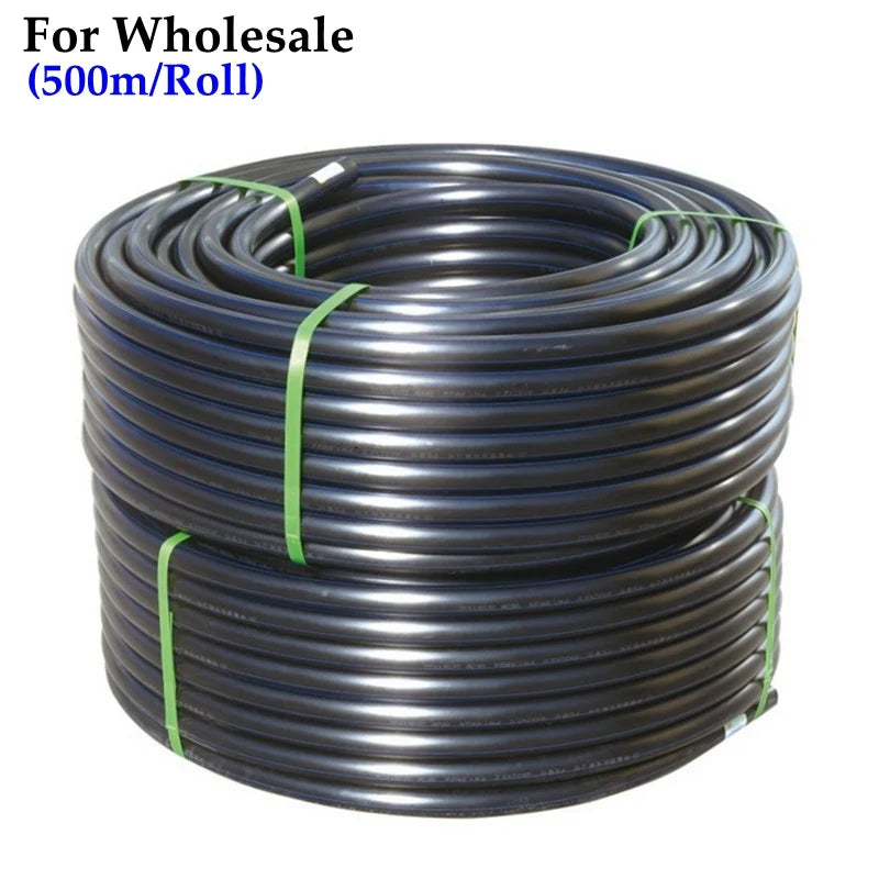 5~30m 16mm LDPE Pipe Garden Watering Agricultural Micro Irrigation Water Pipe Fruits Tee Irrigation Hose Water Tube Line