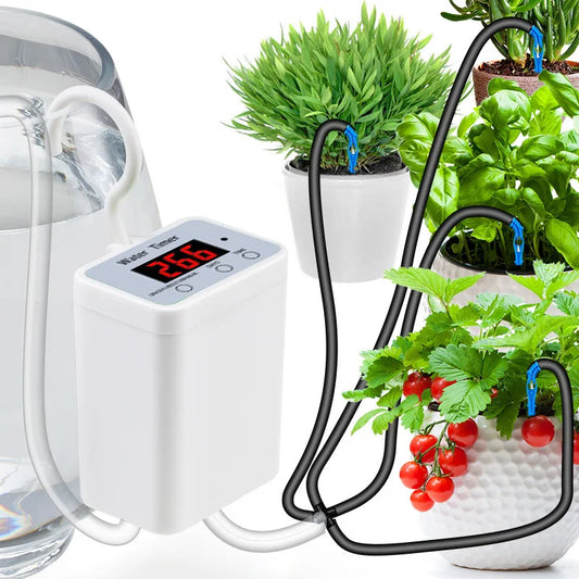 Automatic Watering Pump Controller Intelligent Flowers Plants Sprinkler Drip Irrigation Device Pump Timer System Garden Tools