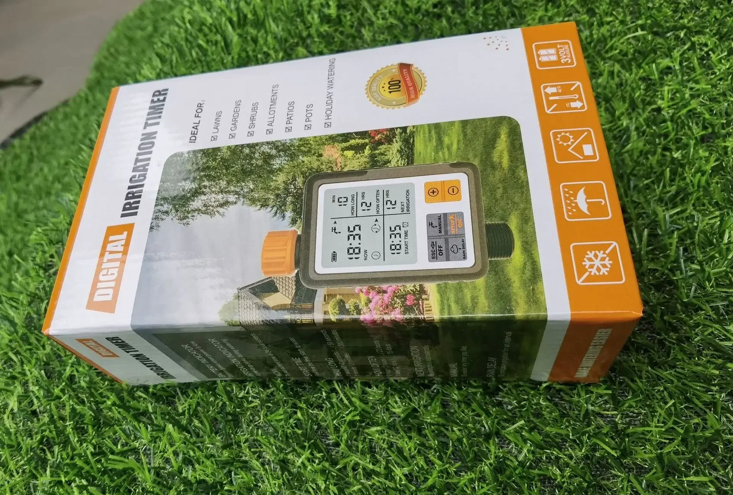 Automatic Watering Timer, Intelligent Watering Large Screen Automatic  Flower Timing Lazy Watering Artifact