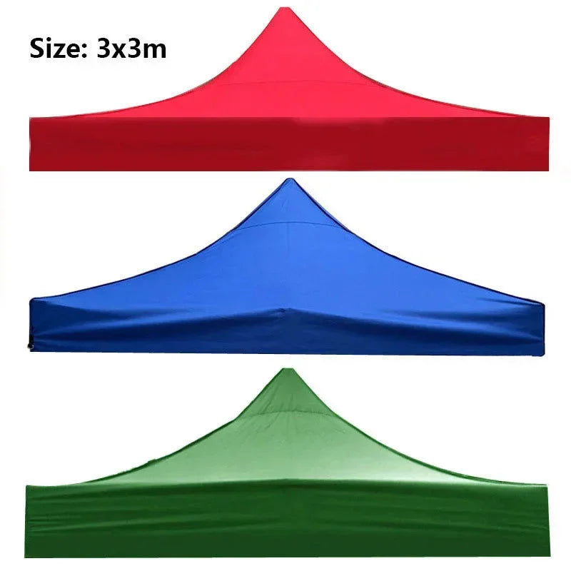 Tent Roof Oxford Cloth Shade Awning Tent Cover Garden Gazebo Waterproof UV Protect Cover Outdoor Sun Shelter Replace Cloth