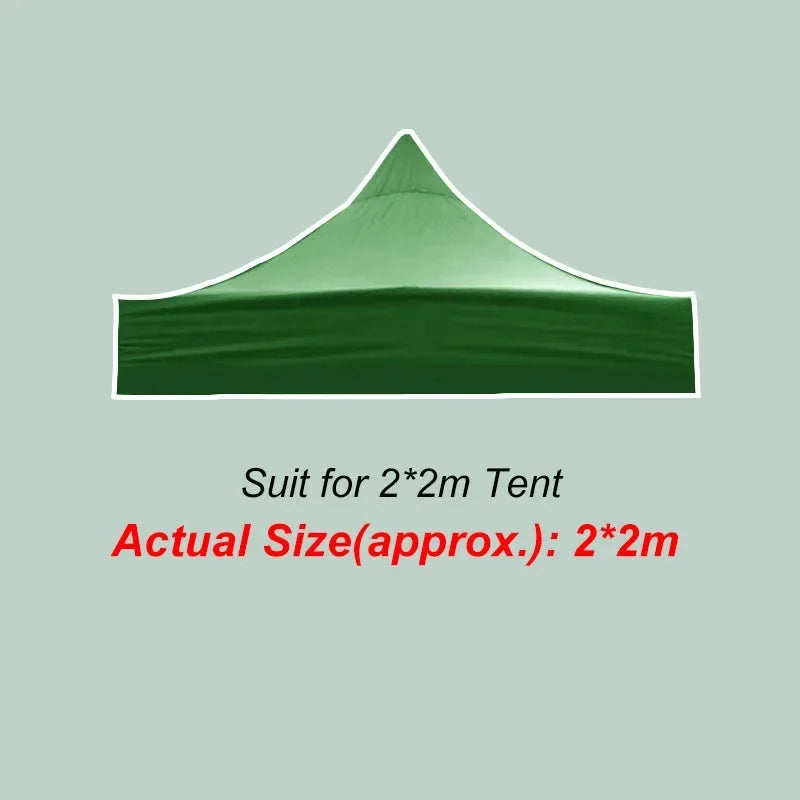 Tent Roof Oxford Cloth Shade Awning Tent Cover Garden Gazebo Waterproof UV Protect Cover Outdoor Sun Shelter Replace Cloth