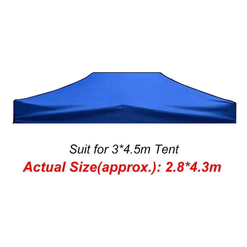 Tent Roof Oxford Cloth Shade Awning Tent Cover Garden Gazebo Waterproof UV Protect Cover Outdoor Sun Shelter Replace Cloth